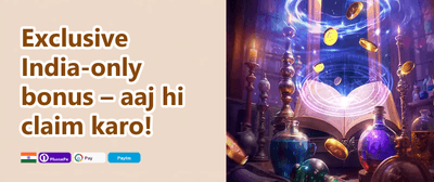 100% Welcome Match Bonus promotion banner